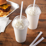 Hefty Giant Translucent Wrapped Plastic Straws, 10.25", 2, 400 ct.