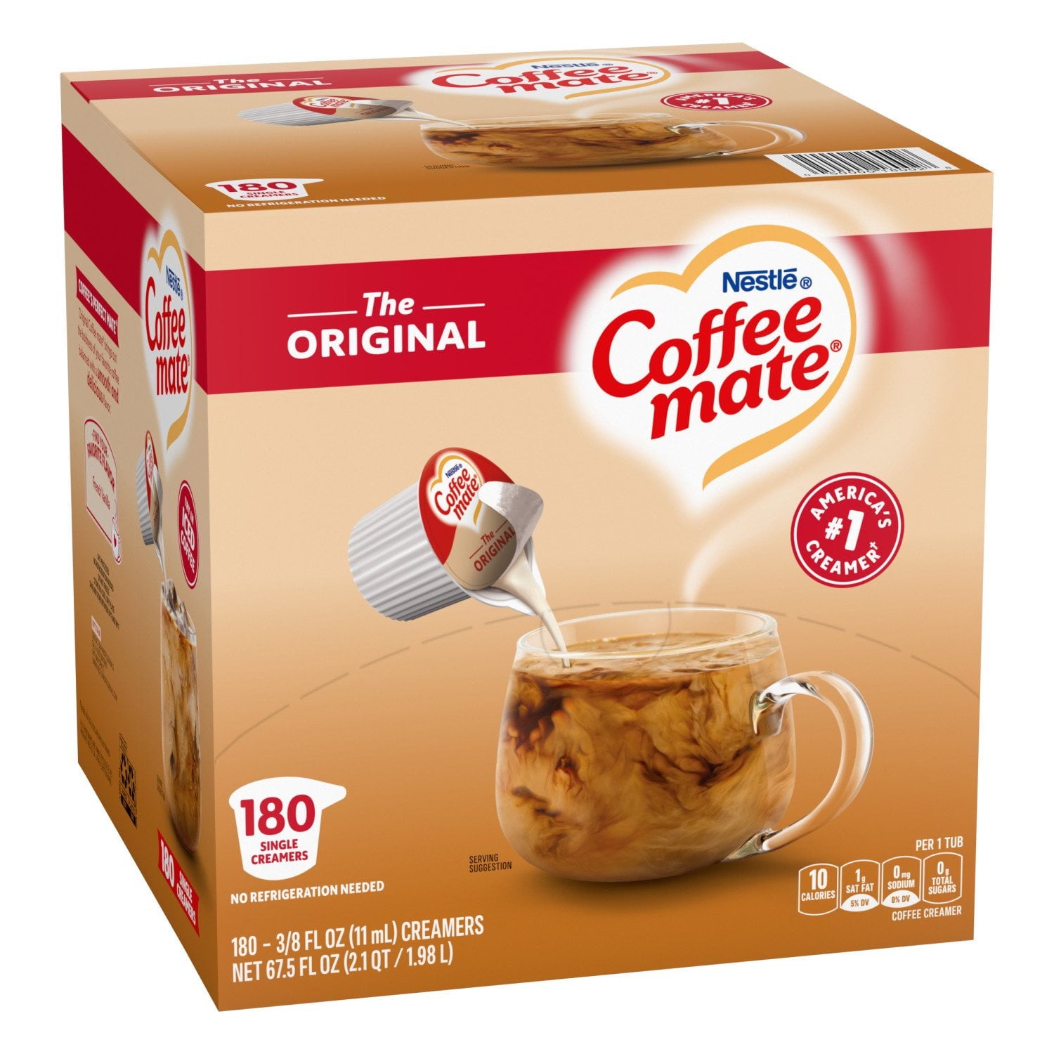Nestle Coffee-mate Coffee Creamer Singles, Original 180 ct.