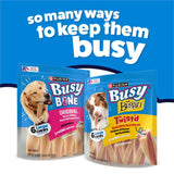 Purina Busy with Beggin’ Twist’d Adult Dog Chew Bone Treats - 18 ct. Pouch