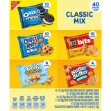 Nabisco Classic Mix Cookie &amp; Cracker, Variety Pack, 40 pk.