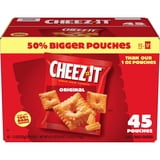 Cheez-It Baked Snack Crackers, White Cheddar, 1.5 oz., 45 pk.