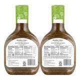 Member's Mark Organic White Balsamic Vinaigrette - 24 oz - 2 Pack