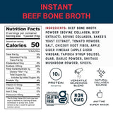 Bare Bones Instant Beef Bouillon Bone Broth Sticks - 4.23 oz - 8 Count