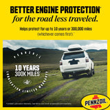 Pennzoil Full Synthetic High Mileage 5W30 6-pack/1-qt. bottles