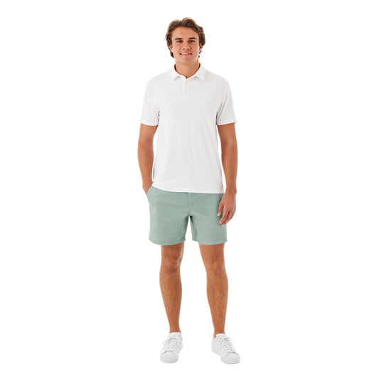 Member's Mark Men's Cotton Pull-On Shorts - Light Blue - XXL