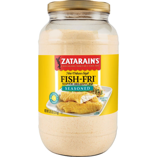 Zatarain's Fish-Fri Seasoned Seafood Breading Mix, 92 oz.