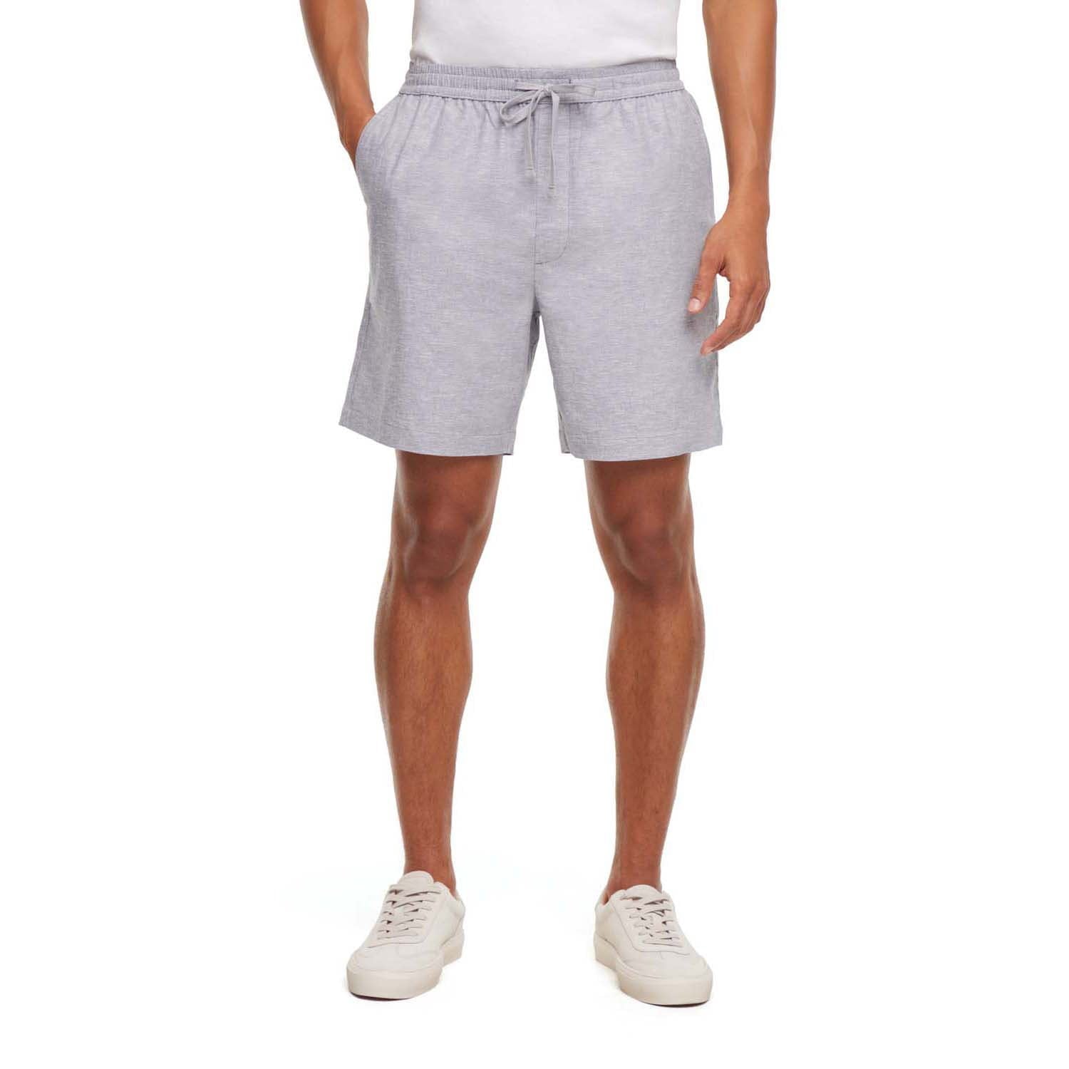 Gap Men's Linen Pull-On Short - Grey - XS