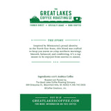 Great Lakes Medium Roast Whole Bean Coffee, North Star Blend, 32 oz.