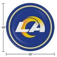 NFL Round Paper Plates, 10", 85 ct., Choose Your Team