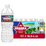 Ozarka 100% Natural Spring Water 16.9 fl. oz., 40 pk.