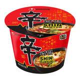 Nongshim Shin Ramyun Spicy Beef Ramen Noodle Soup 4.02 oz - 12 Count
