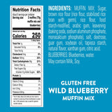 Krusteaz Gluten Free Wild Blueberry Muffin Mix, 15.7 oz., 3 pk.