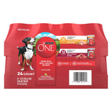 Purina ONE Mainline Variety Pack Adult Wet Dog Food, 24 ct., 13 oz