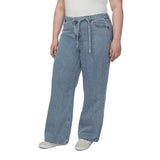 Buffalo Jeans Women's Wide Leg Belted Jean