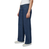 Buffalo Jeans Women's Wide Leg Belted Jean - Medium