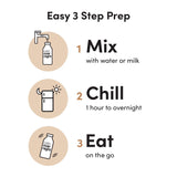 Oats Overnight High Protein Oatmeal Shakes, Variety Pack, 10 ct.