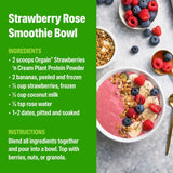 Orgain Organic Protein Powder Plant Based Strawberries &amp; Cream, 2.74 lbs.