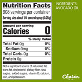 Chosen Foods Avocado Oil Cooking Spray 8 oz., 2 pk.