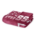 Logo Brands Mississippi State Bulldogs 60"x70" Super Plush Blanket