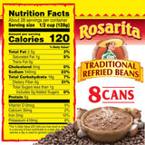 Rosarita Traditional Refried Beans - 8 Pack