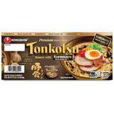 Nongshim Premium Tonkotsu Kuromayu Noodle Soup 6 Pack