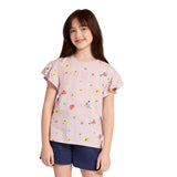 Gap Girl's Short Sleeve Graphic T-Shirt - White - XL