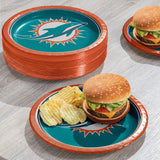 NFL Round Paper Plates, 10", 85 ct., Choose Your Team