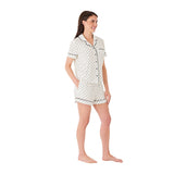 Member's Mark Women's 2-Piece Notch Collar Pajama Set - Black - XXL