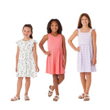Member's Mark Girls 3-Pack Knit Dresses - Blue - XS