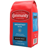 Community Coffee Medium Roast Ground Coffee, Breakfast Blend, 40 oz.
