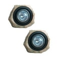 Deck Impressions Sandstone Solar Rock Light - 2 Pack