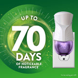 Air Wick Plug In Scented Oil Air Freshener, Lavender & Chamomile, 1 Free Warmer + 9 Refills