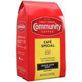Community Coffee Medium-Dark Roasted Ground Coffee, Café Special, 40 oz.