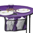 Logo Brands East Carolina Pirates 27.6in Round Tailgate Table