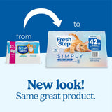 Fresh Step, Simply Unscented Multi Cat Clumping Litter, 42 lbs