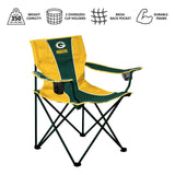Logo Brands Green Bay Packers Sideline XL Chair