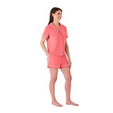 Member's Mark Women's 2-Piece Notch Collar Pajama Set - Black - XXL