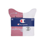 Champion Kids 8-Pack Crew Sock - Red/Blue Pack - L