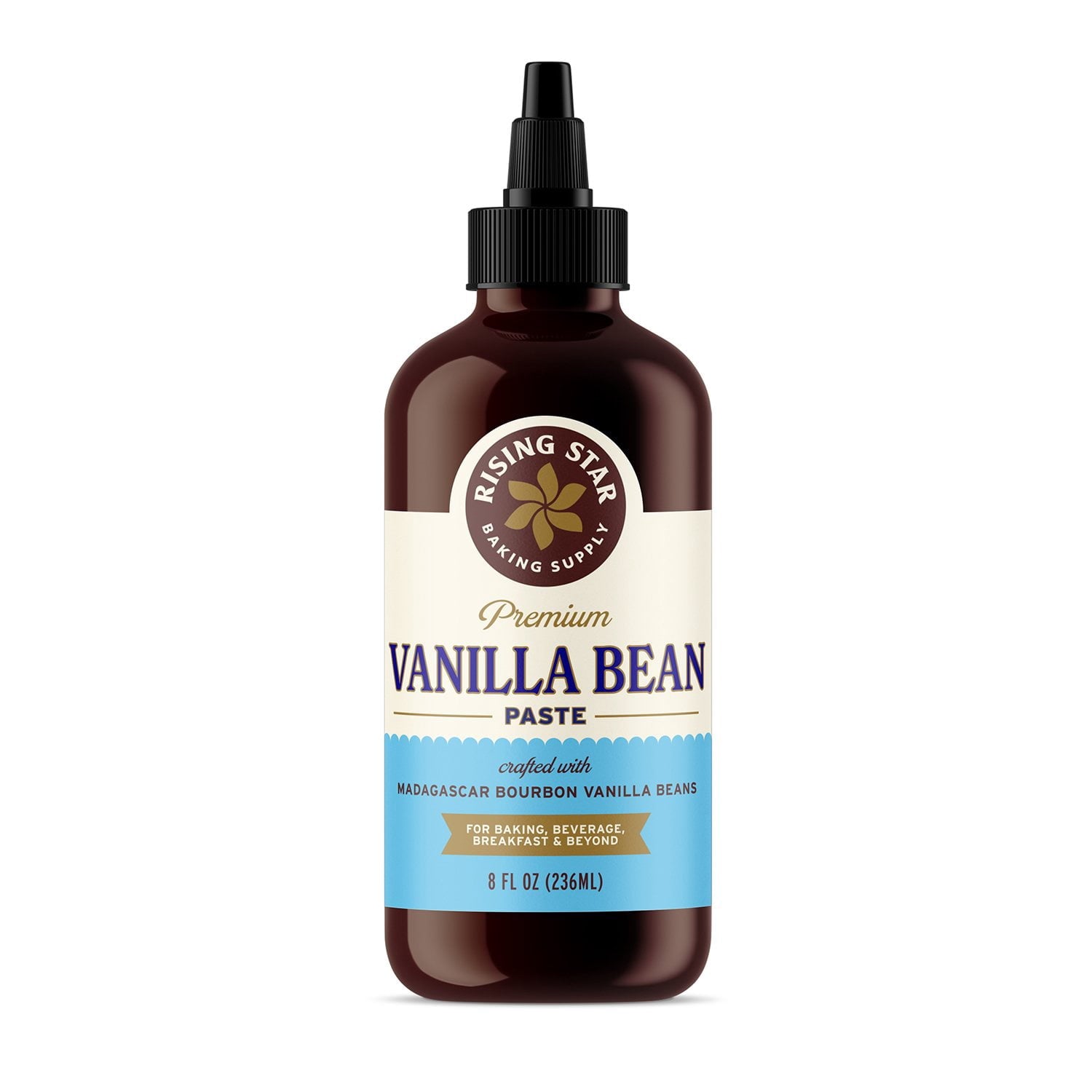 Rising Star Baking Supply Vanilla Bean Paste, 8 fl. oz.