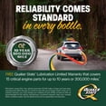 Quaker State High Mileage SAE 10W-40 Motor Oil 6-pack/1 quart bottles