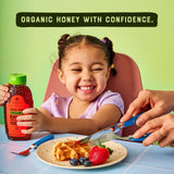 Nate's Honey 100% Organic Pure Raw and Unfiltered Honey, 40 oz.