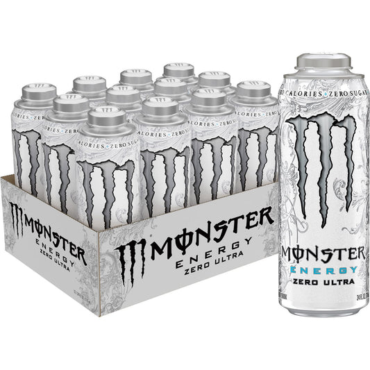 Monster Energy Mega Can Zero Ultra 24 fl. oz., 12 pk.