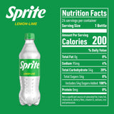 Sprite Lemon Lime Soda Soft Drinks, 16.9 fl oz., 24 pk.