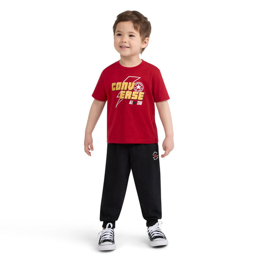 Converse Toddler Boys Tee and Joggers 2-Piece Set