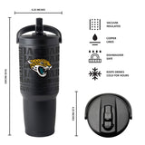 Logo Brands Jacksonville Jaguars Stainless Steel Tumbler Set