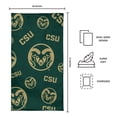 Logo Brands Colorado State Rams 38"x72" Beach Towel