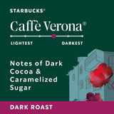 Starbucks Dark Roast Ground Coffee, Caffe Verona, 32 oz.