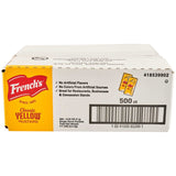 French's Mustard Single-Serve Packets - 5.5 g. - 500 Count