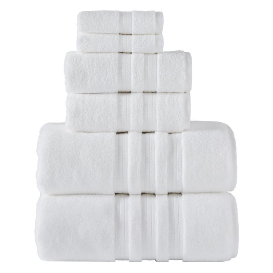 Member's Mark Hotel Premier 6-Piece Towel Set - White