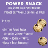 simplyFUEL Chocolate Chip Cookie Dough Protein Balls, 12 oz.
